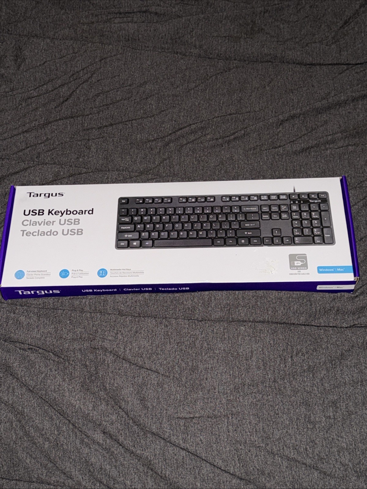 TARGUS - USB Keyboard - BUS0067 - NEW