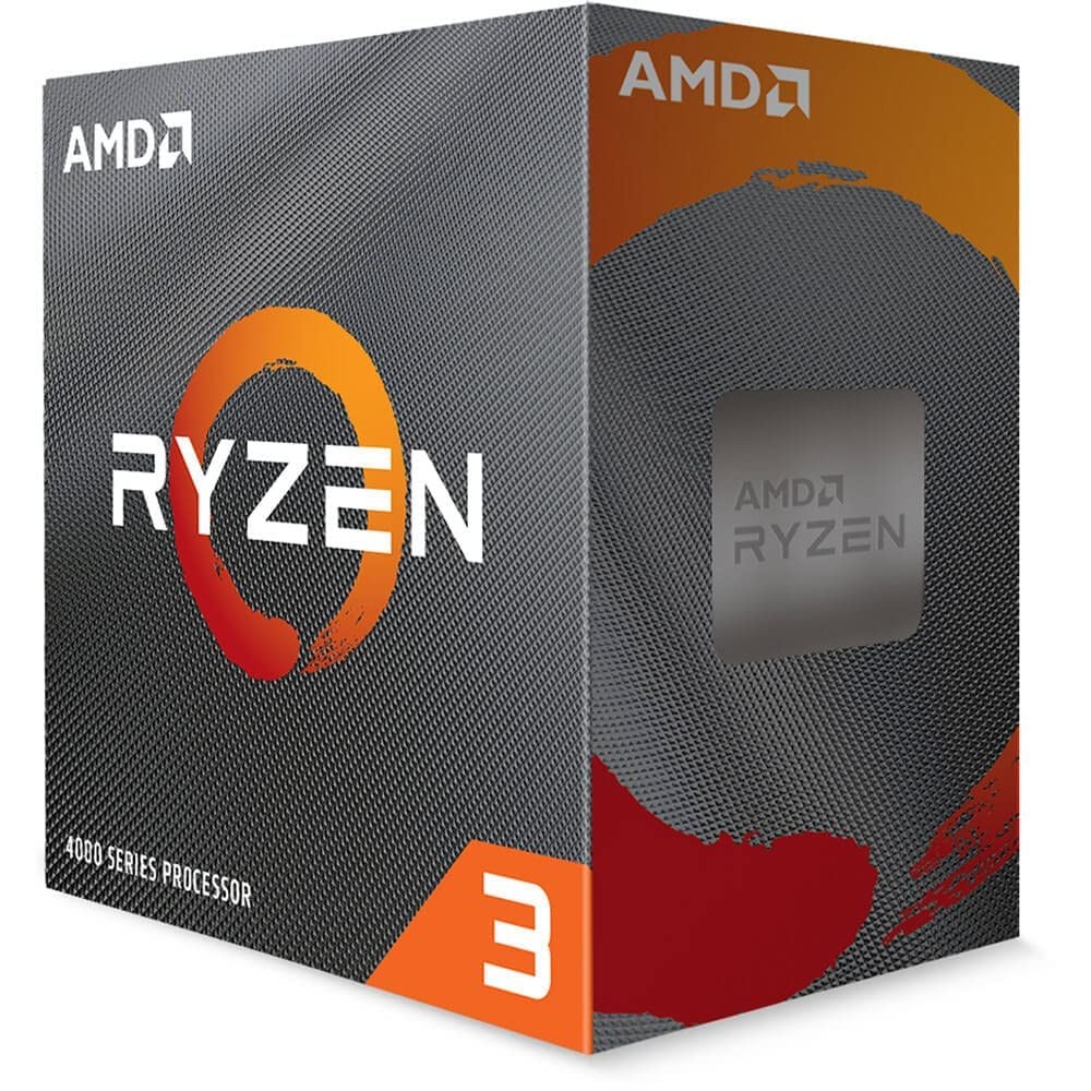 AMD Ryzen 3 4100 4-Core, 8-Threads Desktop Processor 4.0 GHz AM4 65W with Cooler