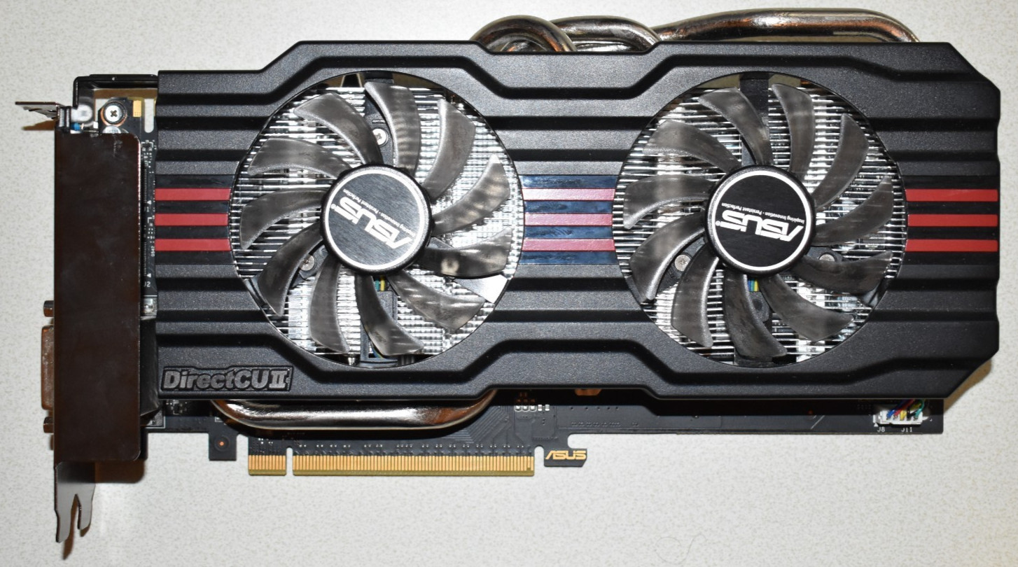 ASUS DIRECTCUII GTX660 VIDEO GRAPHICS CARD