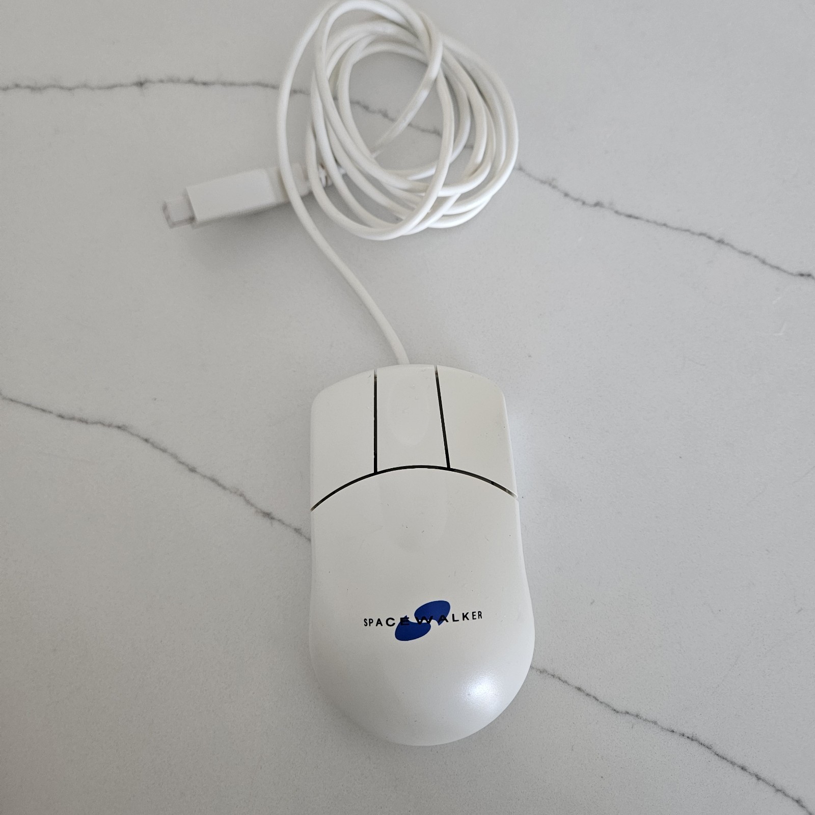 Spacewalker Mouse Computer Mouse Wired DV-9 9 Pin Female Connector Vintage