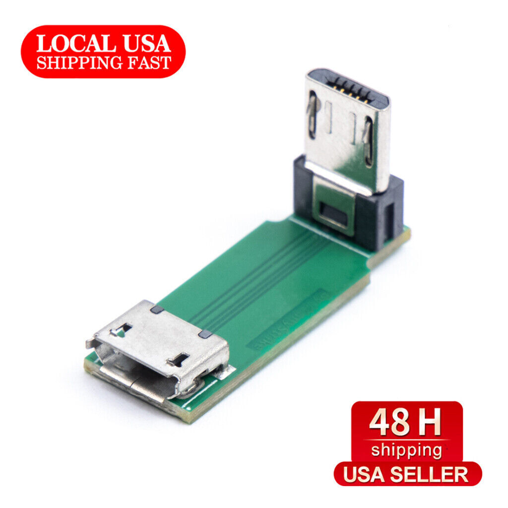 US STOCK iFlight 90 Degrees Right Angle Micro USB Adapter Board  Extension Board