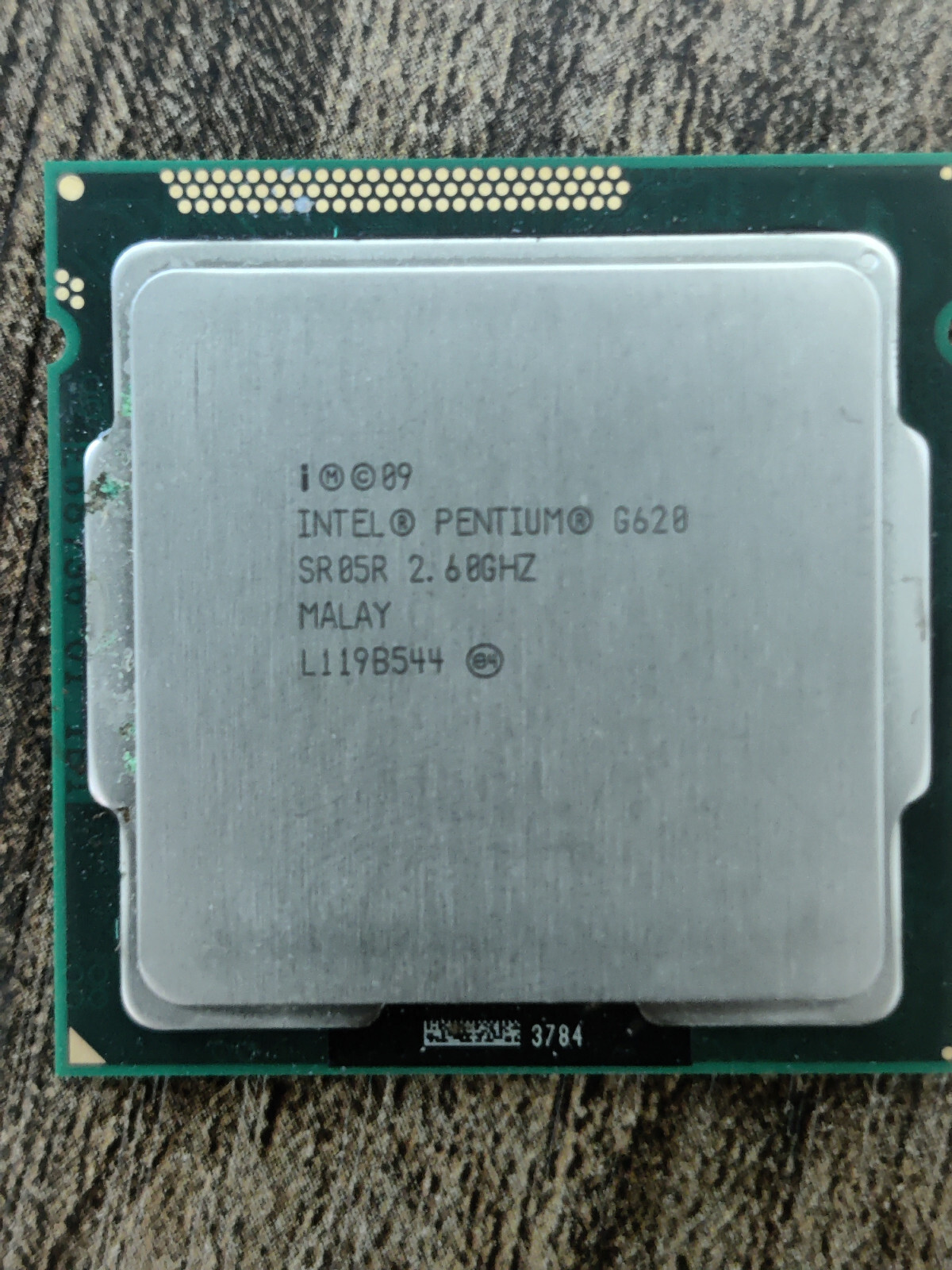 Intel Pentium G620 2.60GHz Dual-Core SR05R, Socket LGA1155, Tested