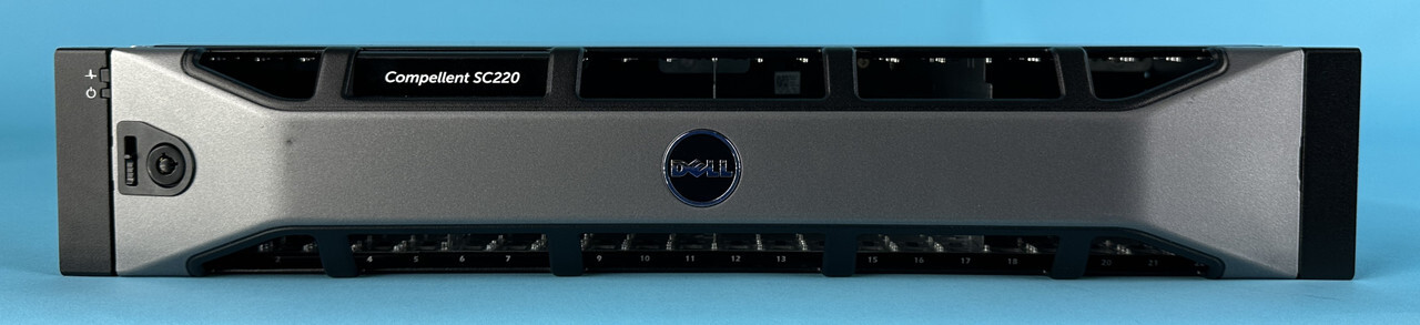 DELL COMPELLENT SC220 STORAGE ARRAY: 24 bay, no hhd |010-6969826