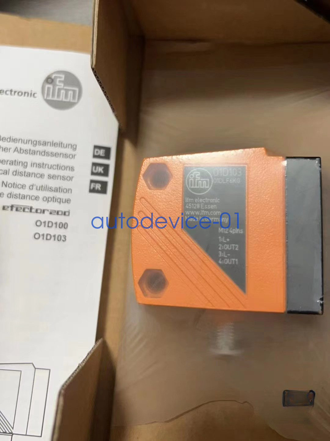 1pcs New IFM O1D103 Sensor DHL/FedEx