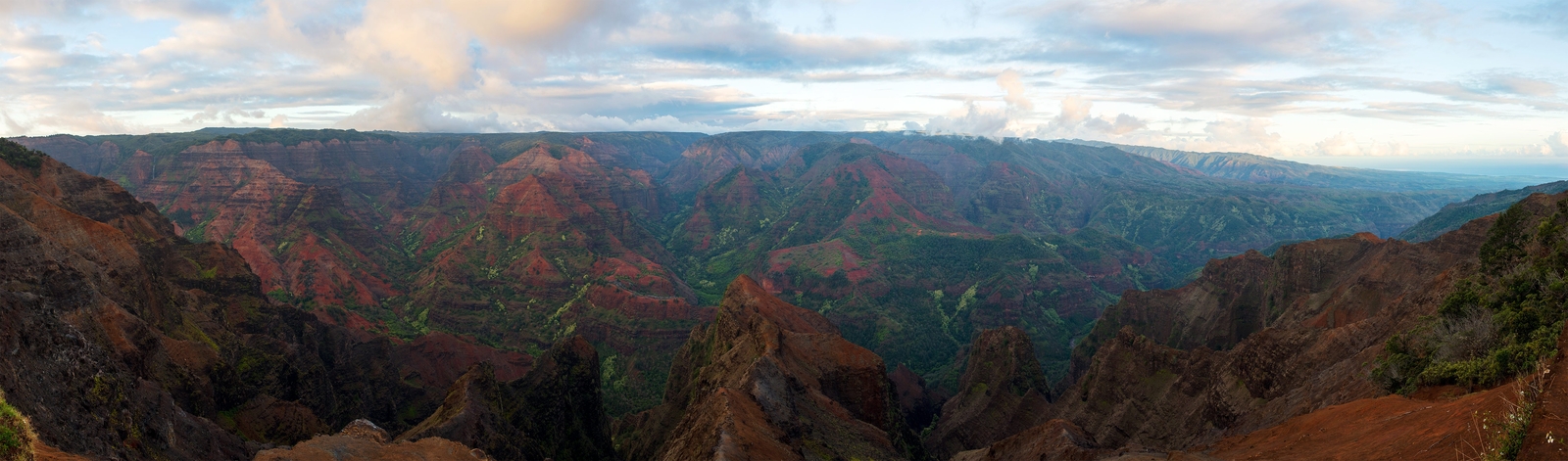 Landscape nature hawaii Custom Gaming Mat Desk