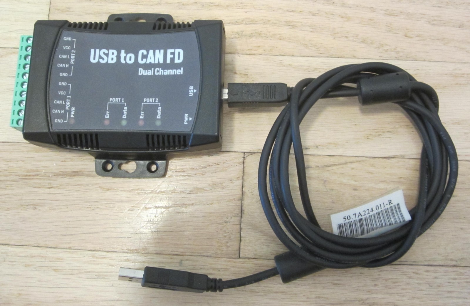 2-Port USB to CAN FD ISO Adapter  USB to CAN Bus CP-CANFD-2P CG-UCAN-2221