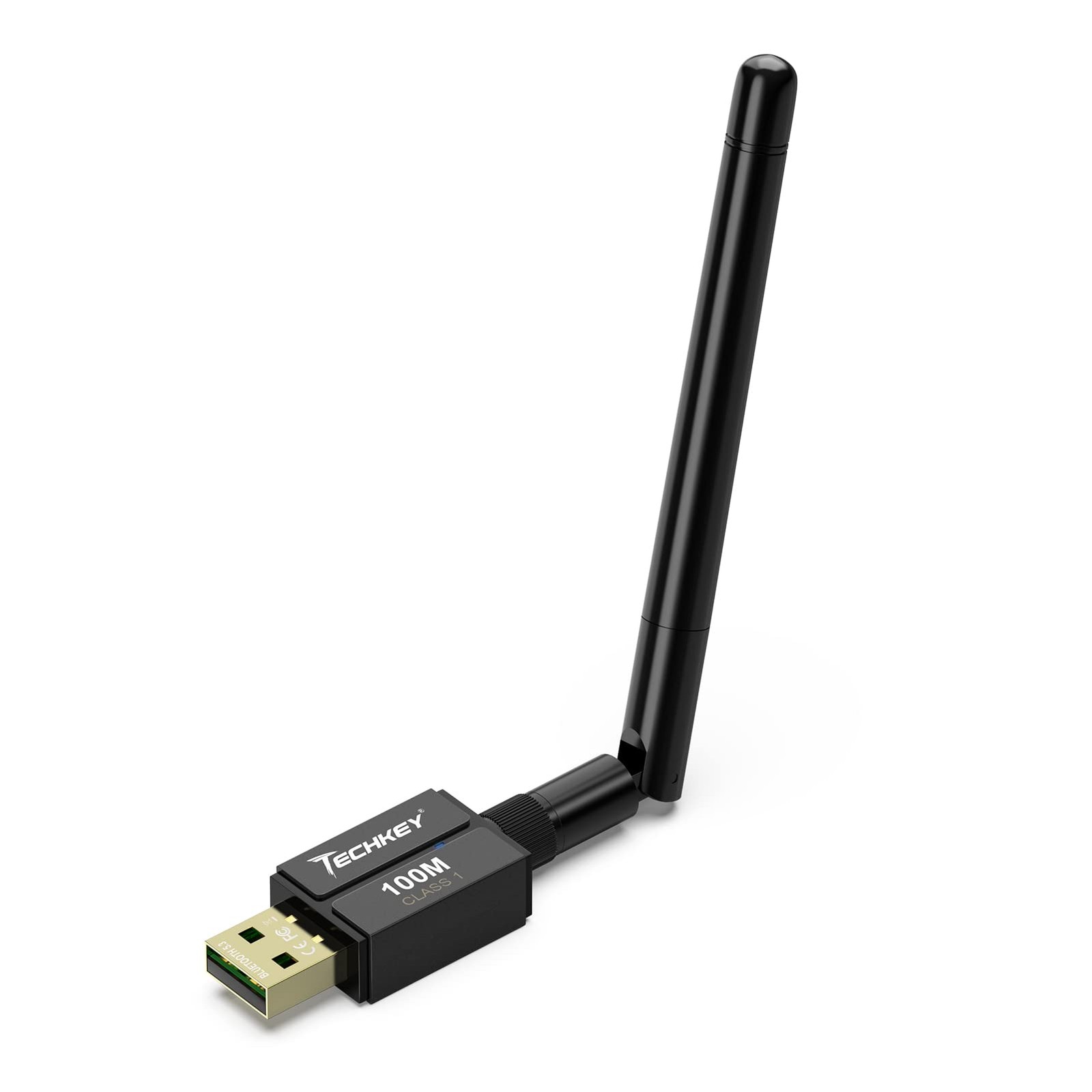Long Range USB Bluetooth 5.3 Adapter for Desktop PC Plug&Play Mini Dongle