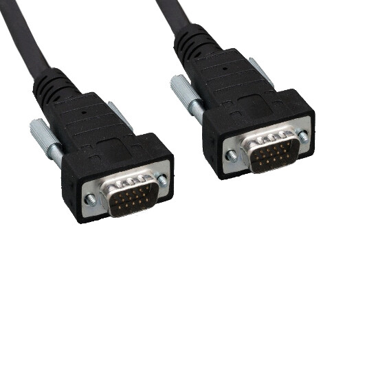 Kentek 50'ft Plenum Rated CMP SVGA HD15 Video Cable 28AWG EMI/RFI TV PC Monitor
