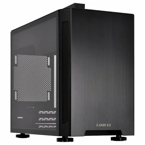 LIAN-LI Mini-ITX PC Computer SFF Case PC-TU150 Aluminum TG Black PC-TU150WX