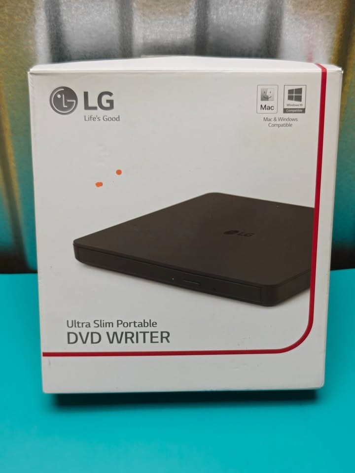 LG Ultra Slim Portable DVD Writer GP63EX70 Mac Windows - In Box