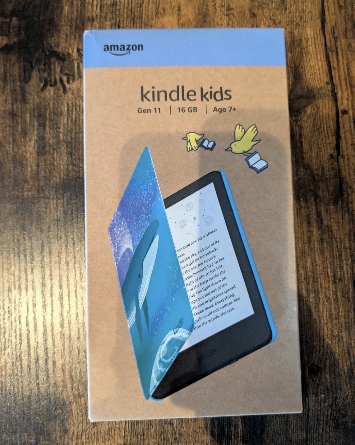 Amazon Kindle Kids 6" e-Reader 2024 11th Gen 16GB Space Whale Brand New Sealed