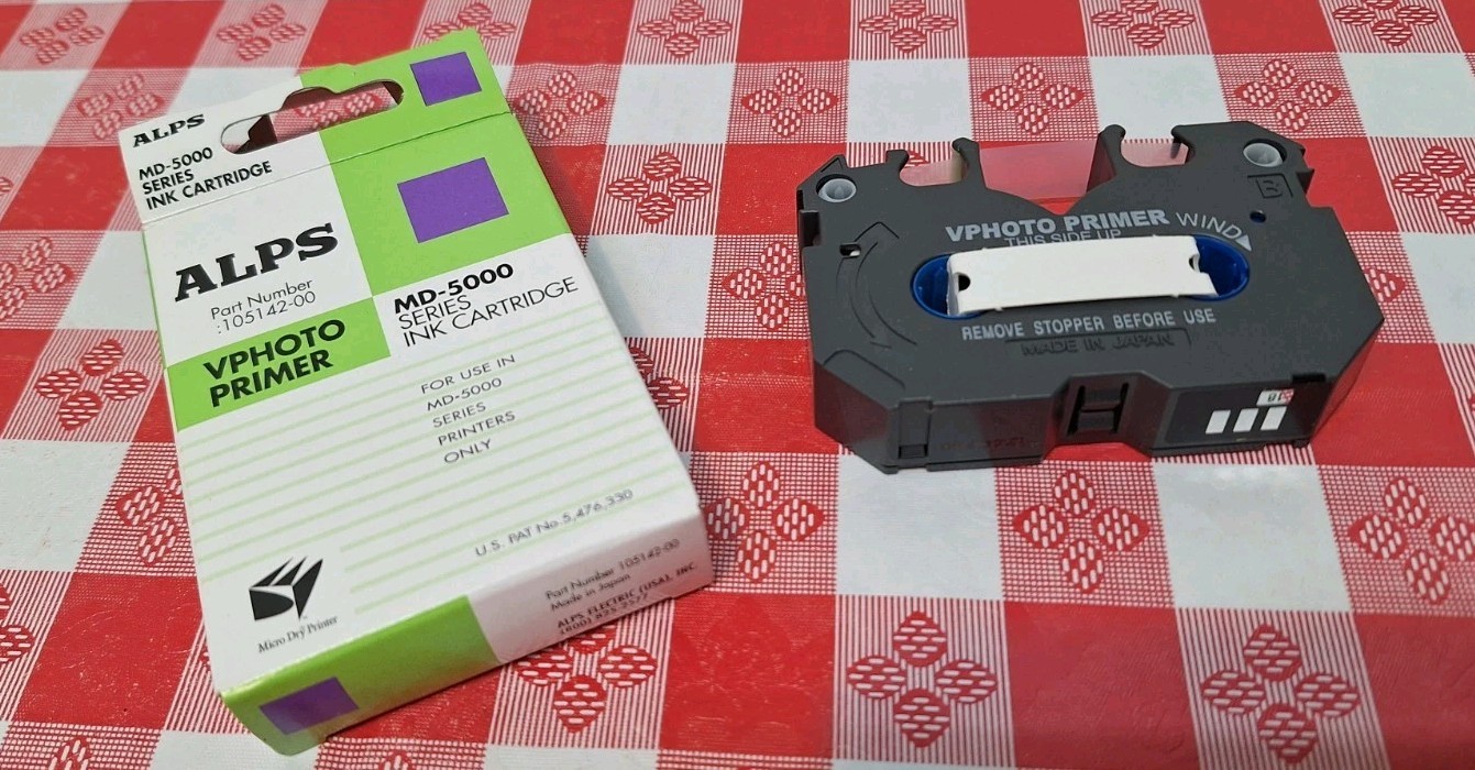 🖨️ Alps MD MicroDry VPhoto Primer Printer Cartridge 105142-00