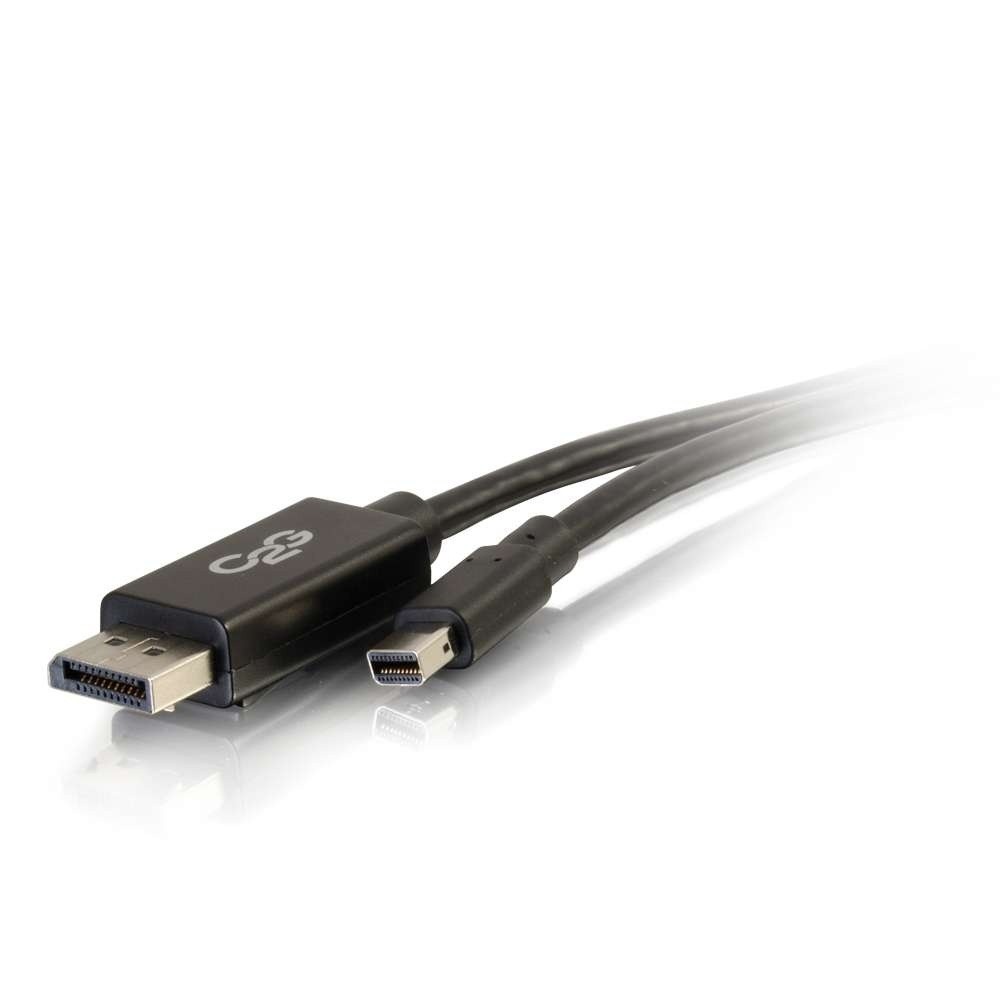 C2G 10ft (3m) Mini DisplayPort™ to DisplayPort™ Adapter Cable Black Model 54302