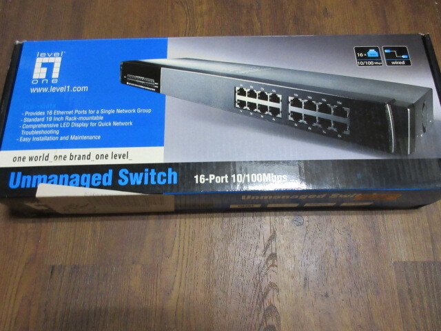 LevelOne FSW-1610TX 16 Port Network Switch