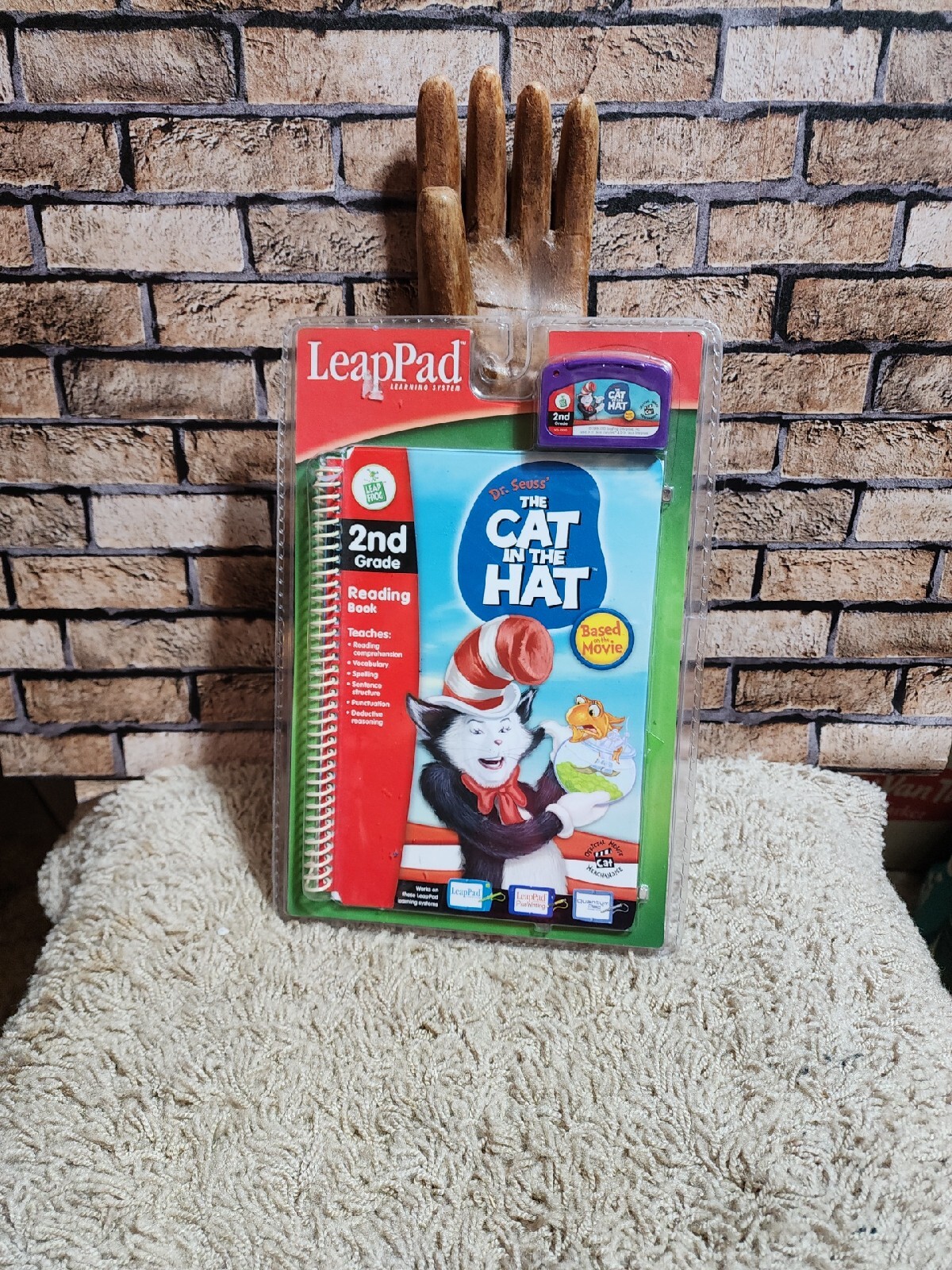 LeapFrog LeapPad Dr Seuss The Cat In The Hat Reading Book W/ Cartridge 5348