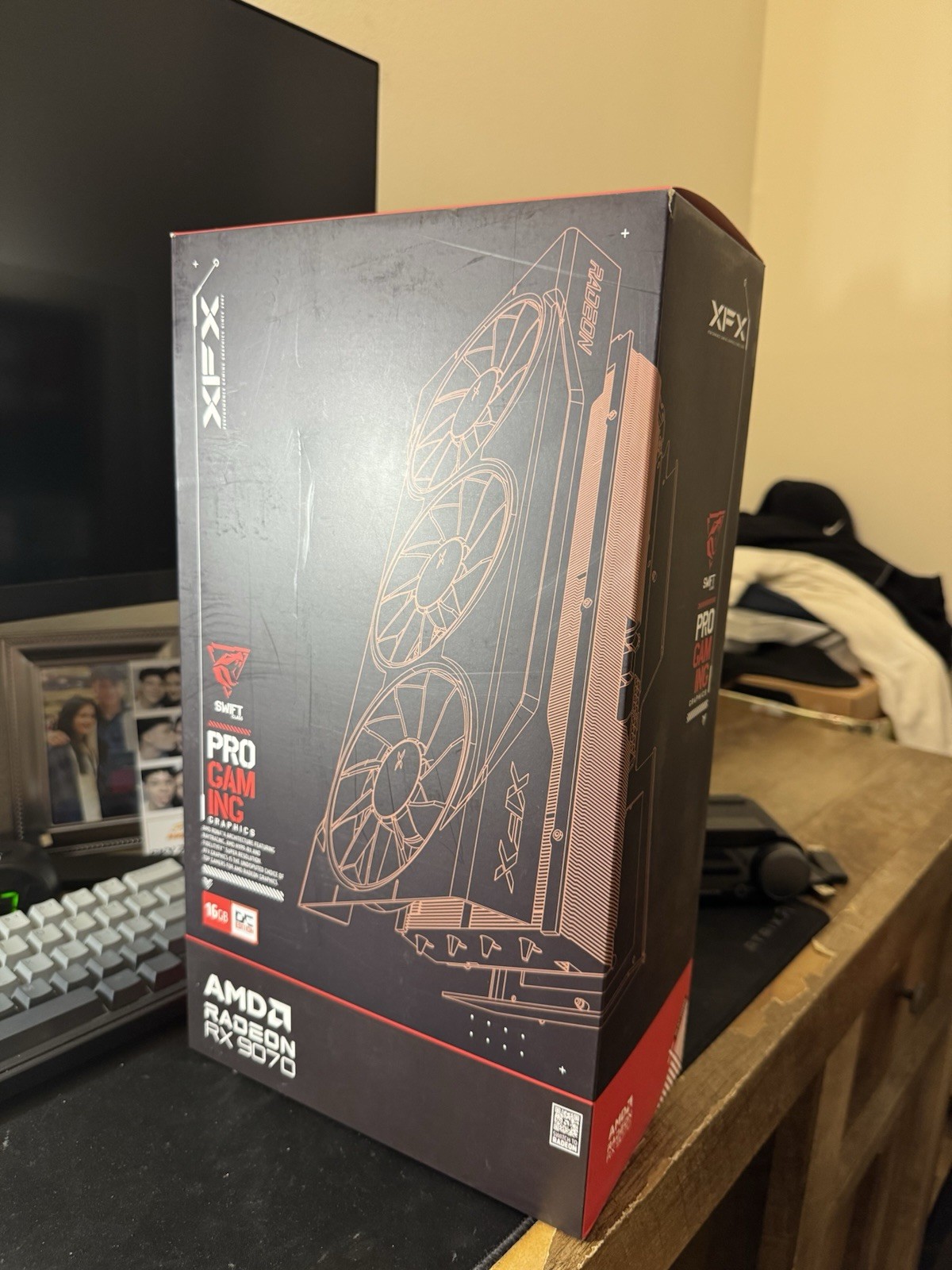 XFX Swift AMD Radeon RX 9070 OC Triple Fan 16GB GDDR6 HDMI PCIe