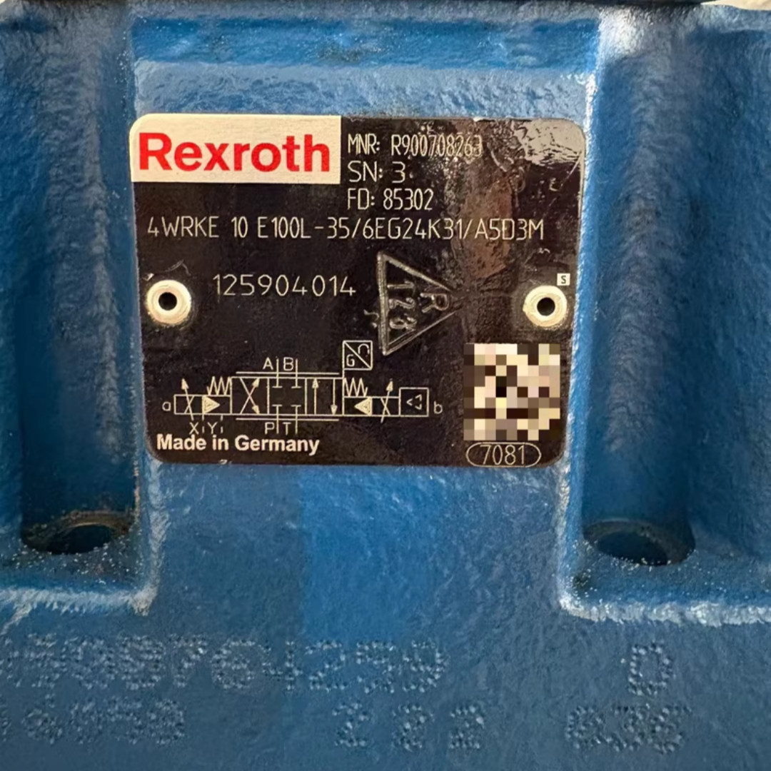 1PCS Rexroth valve R900708263 4WRKE100L-35/6EG24K31/A5D3M FedEx or DHL