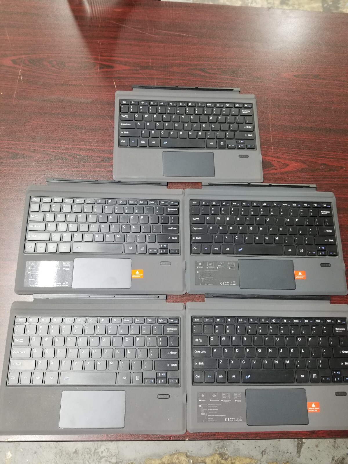 Wireless Keyboard Backlit Type Cover Magnetic for Microsoft Surface Pro 7/6/5/4