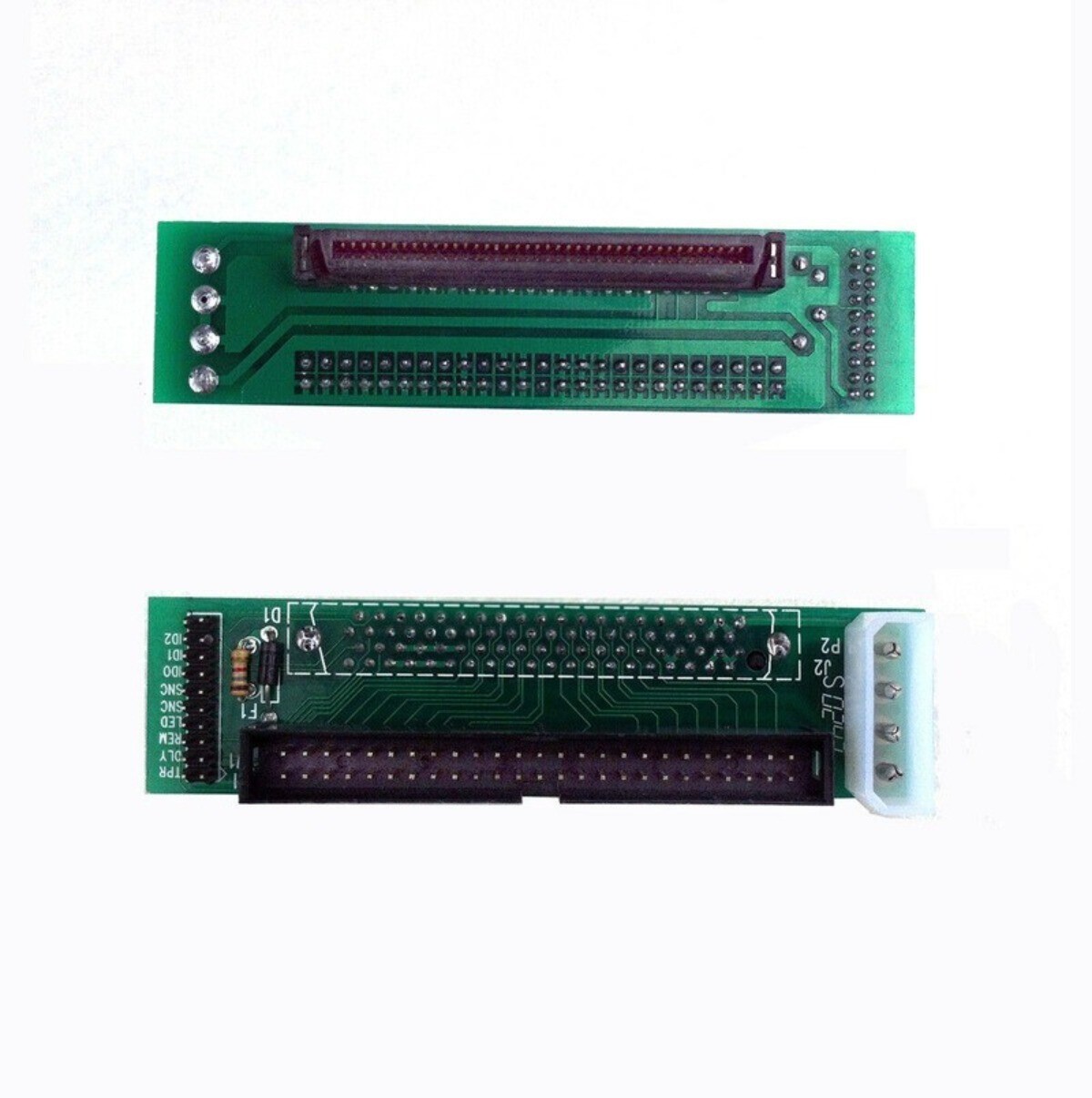 SCSI SCA 80 PIN TO 50 PIN SCSI Adapter SCA 80 PIN TO IDE 50 Male Converter