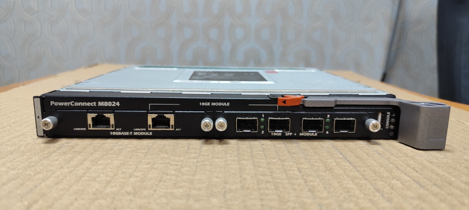 Dell PowerConnect M8024 10Gb Ethernet Switch with 2-port LAN Module 0W9XC3