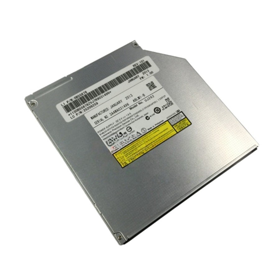 Fits For 9.5mm Slim UJ262 Blu-Ray Writer Burner & DVD+/-RW Optical SATA Drive