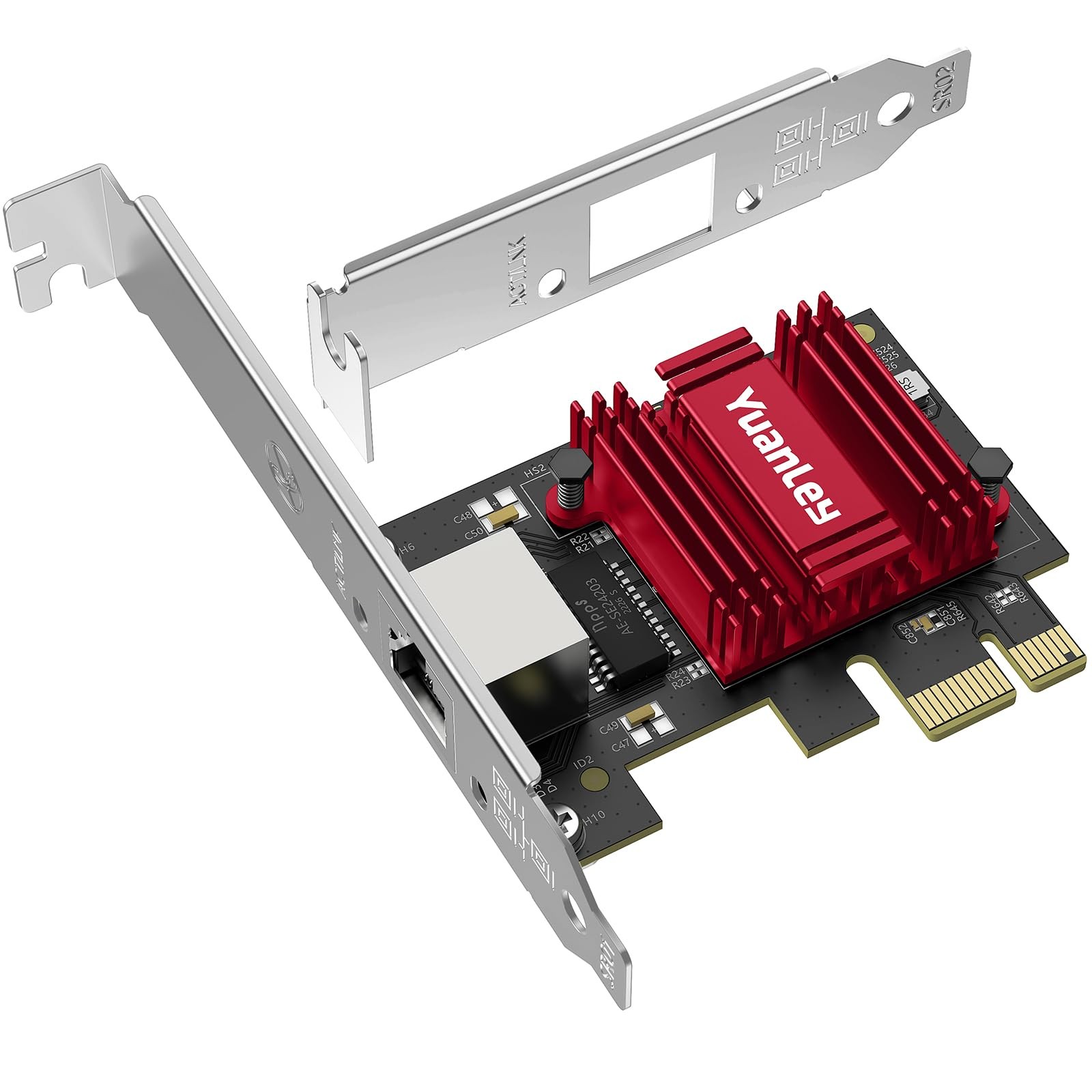 2.5G Network Card, 2.5Gb PCIe Ethernet Adapter with Realtek RTL8125B, PCI Exp...