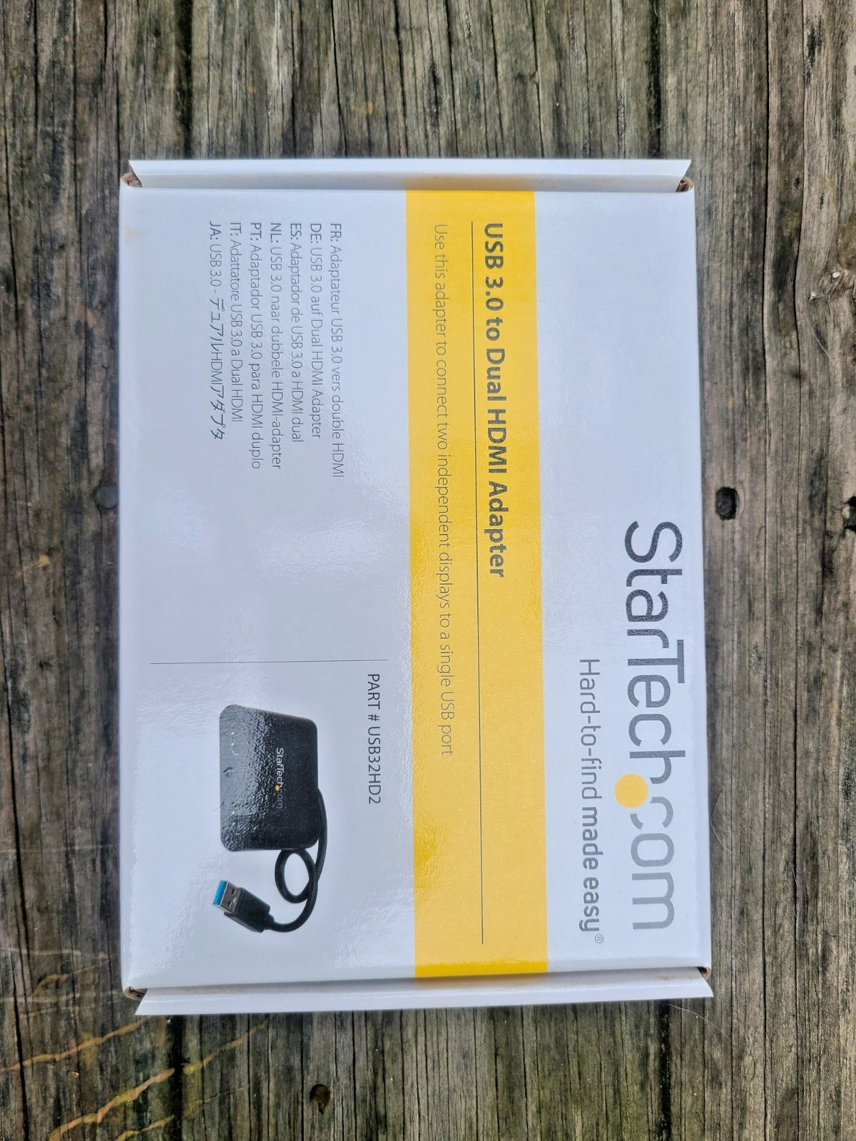 StarTech.com USB to Dual HDMI Adapter - USB32HD2 USB 3.0 to 4k HDMI Adapter