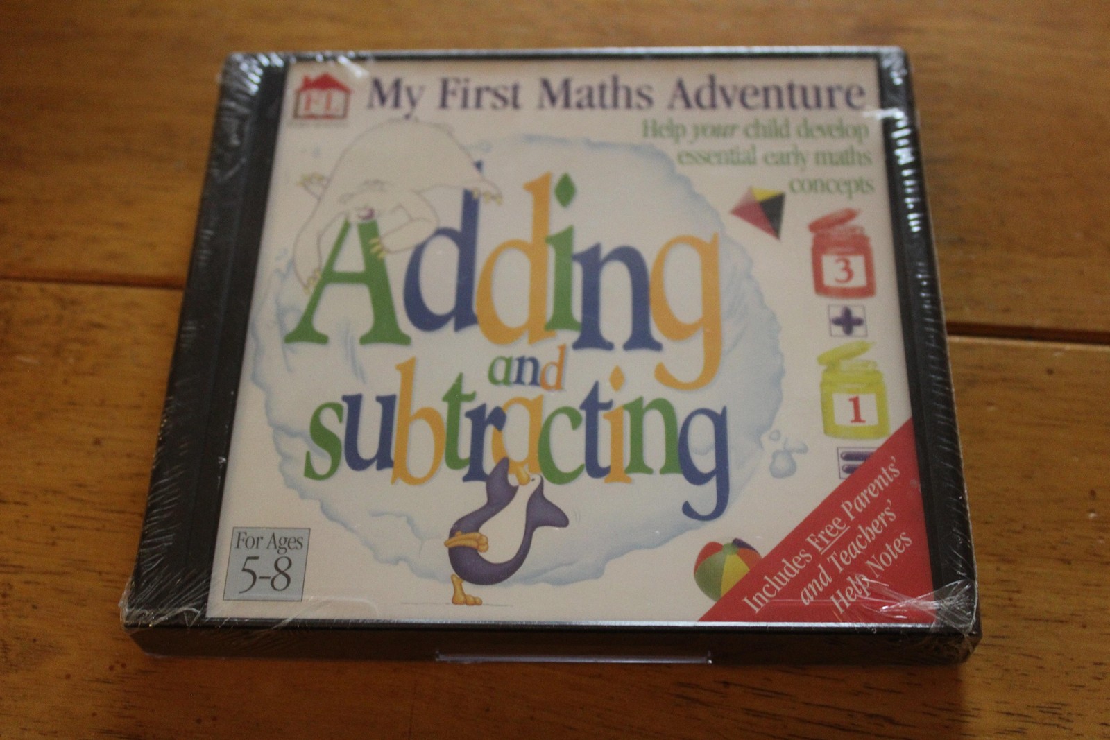 DK Multimedia My First Maths Adventure Adding Subtracting PC CD-ROM NEW Sealed