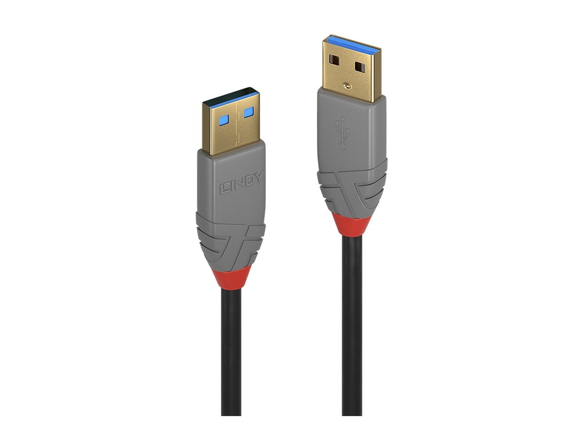 Lindy USB 3.2 Type A Cable 5GBit/s Anthra Line Digital Cable/Data m USB 36752