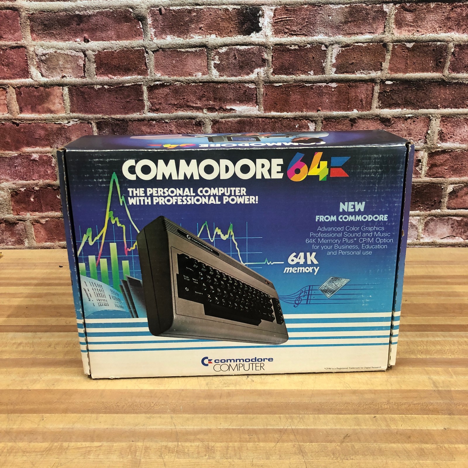 Commodore 64 C64 Computer COMPLETE IN BOX w/Matching Serial Numbers