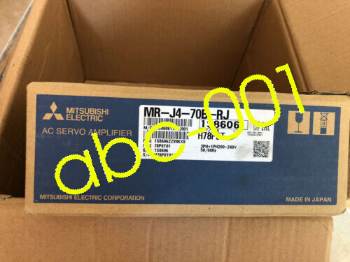 1PC Mitsubishi  MR-J4-70B-RJ Servo Drive MRJ470BRJ Expedited Shipping New
