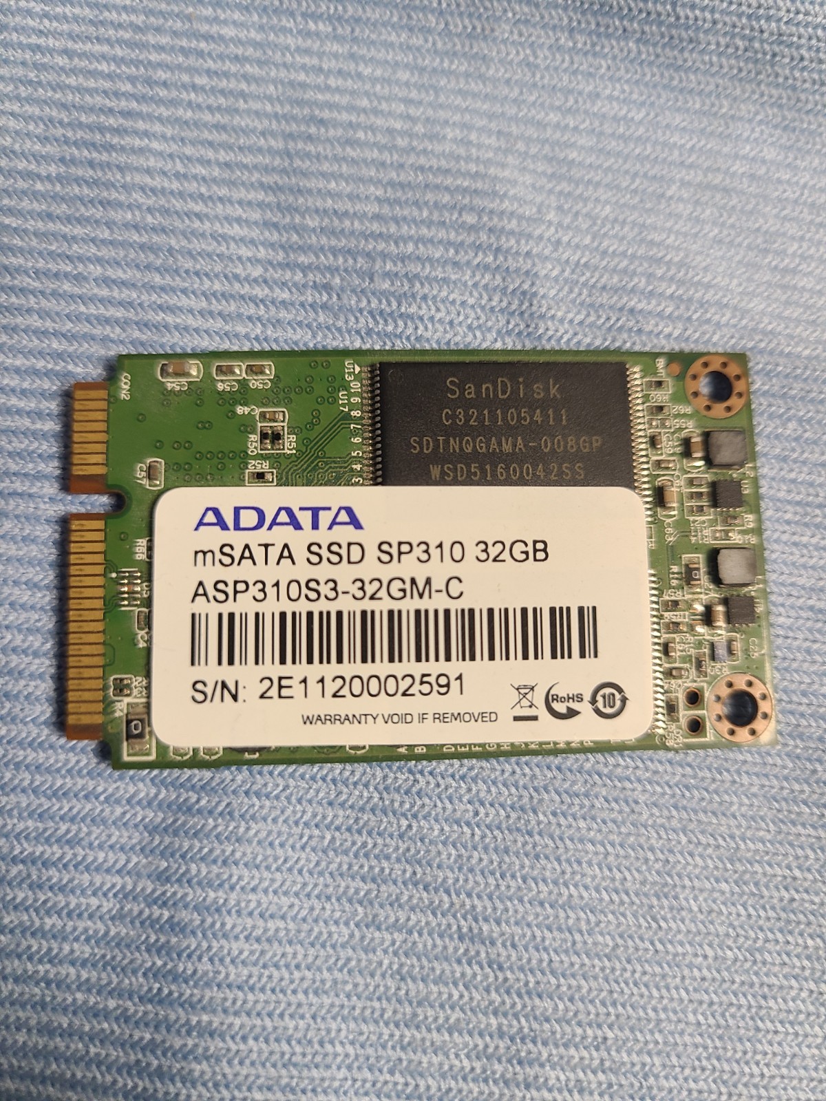 ADATA Premier Pro SP310 32GB mSATA SSD (ASP310S3-32GM-C)