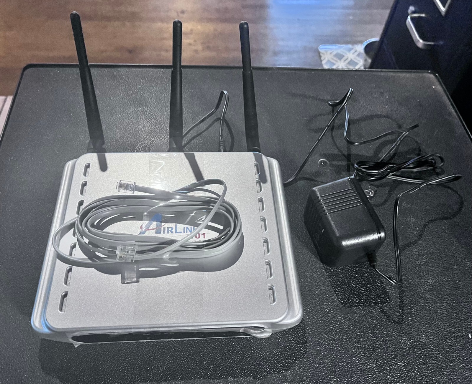 Air Link 101 AR525W Mimo XR Wireless Router Bundle with Power Supply & Cable