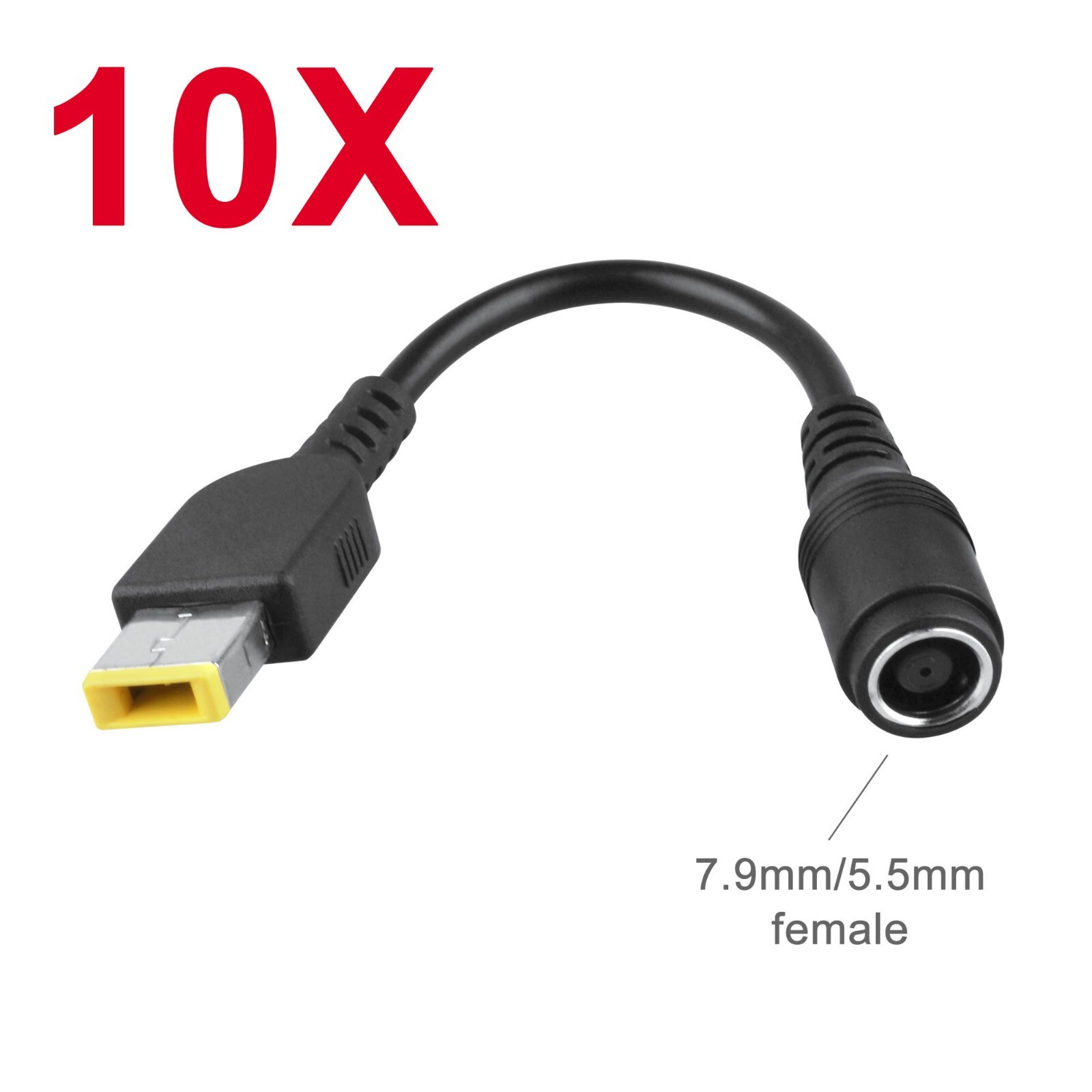 10PCS Power Adapter Charger Converter Cable For Lenovo ThinkPad T440 T440p T440s