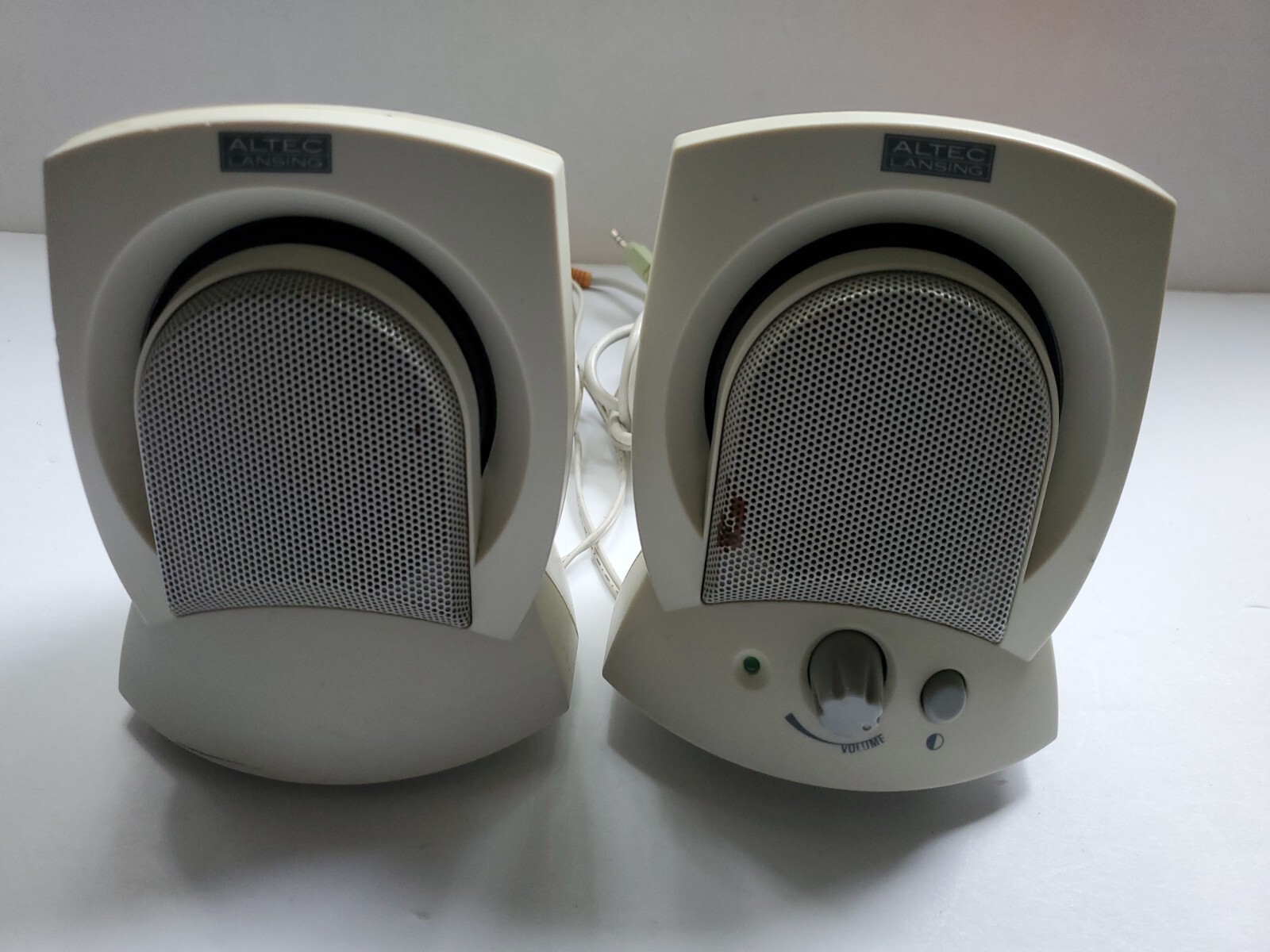 Altec Lansing Right And Left Replacement Small Speakers ONLY AVS3000 Multimedia