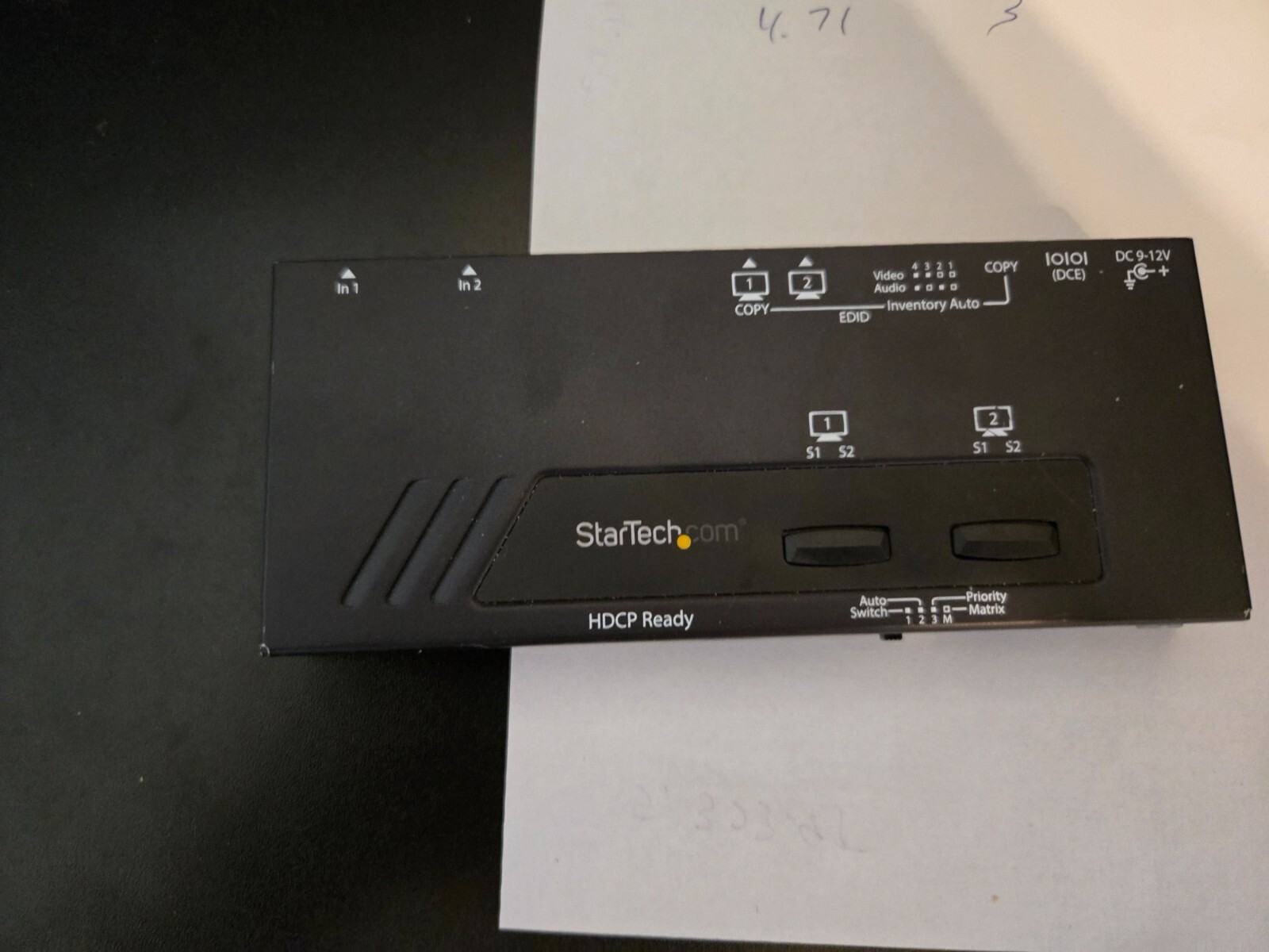StarTech VS222HD4K 2x2 HDMI Matrix Switch - 4K with Fast Switching