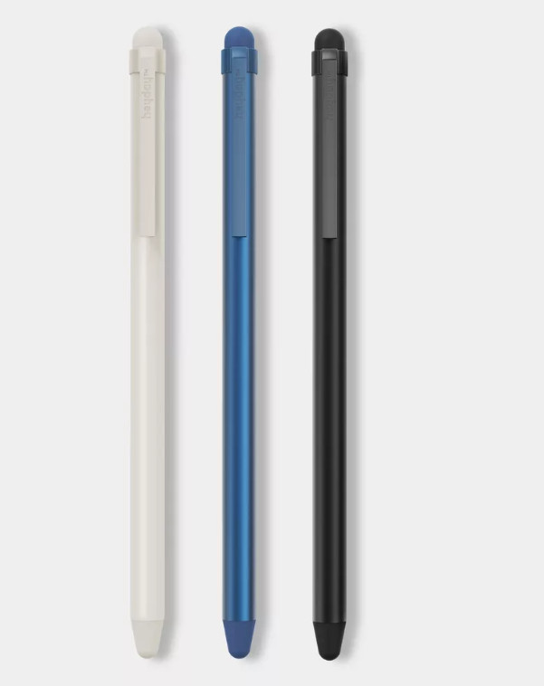 Heyday Stylus 3-Pack Stone White/Black/Navy NEW Sealed Box