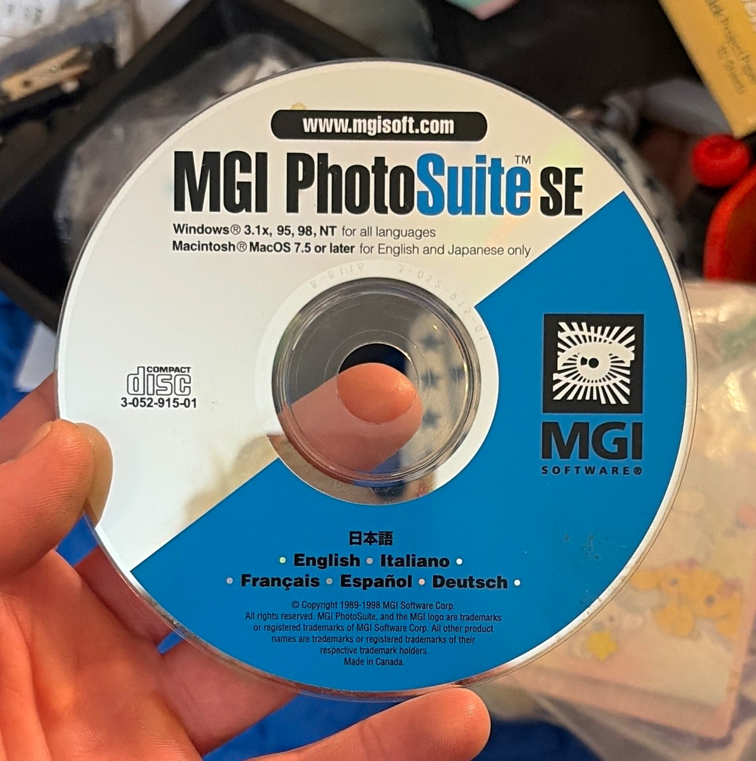 MGI PhotoSuite SE Photo/Image/Graphics Editing Software CD for Win/Mac MPN