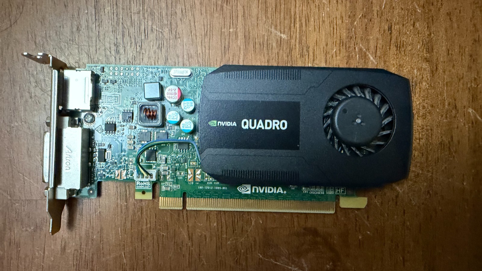 Dell NVIDIA Quadro K420 2GB GDDR3 PCIe Graphics Card Half Height