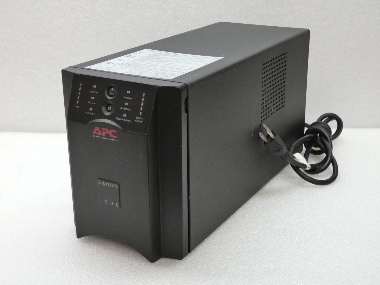 APC SUA1500 Smart-UPS Uninterruptible Power Supply 980W 120V NO Batteries