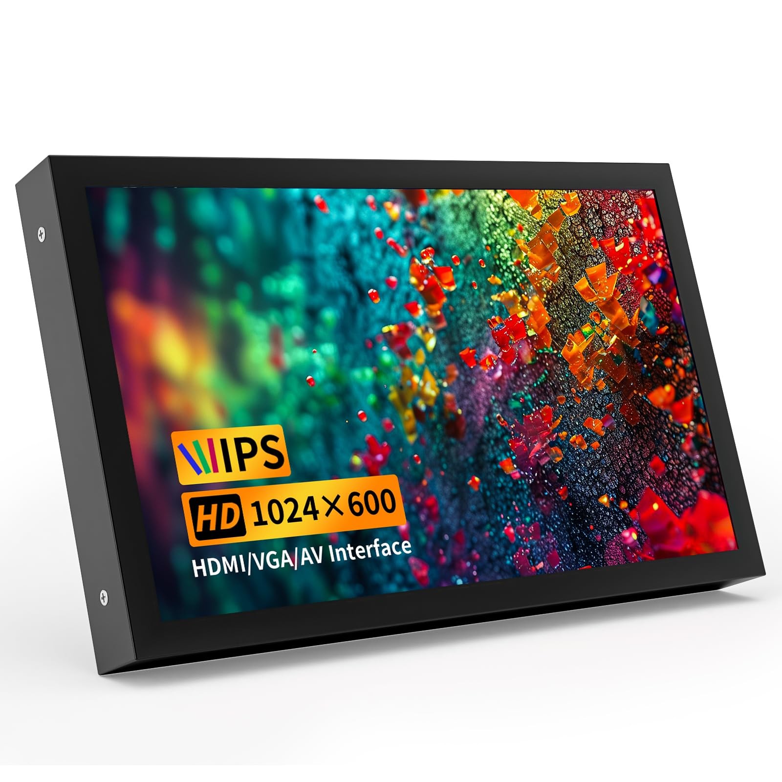 7 Inch Small Monitor, 1024×600 IPS Mini Monitor with Built-in
