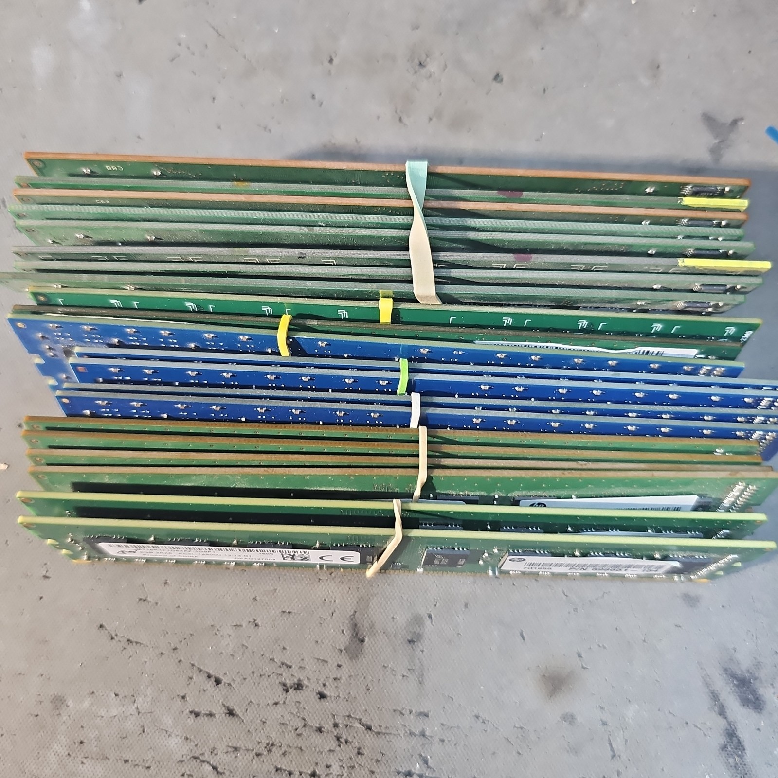 Lot Of 21 Various Rams Working, DDR3, DDR2