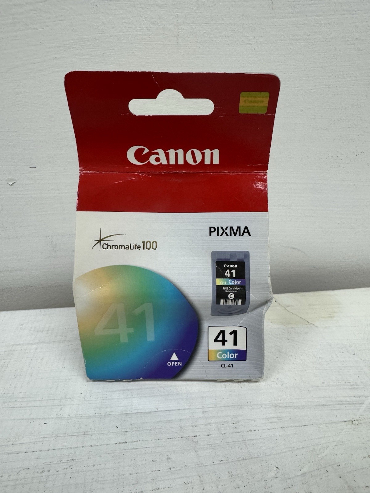 Genuine Canon CL-41 Color Ink Cartridge OEM New Sealed