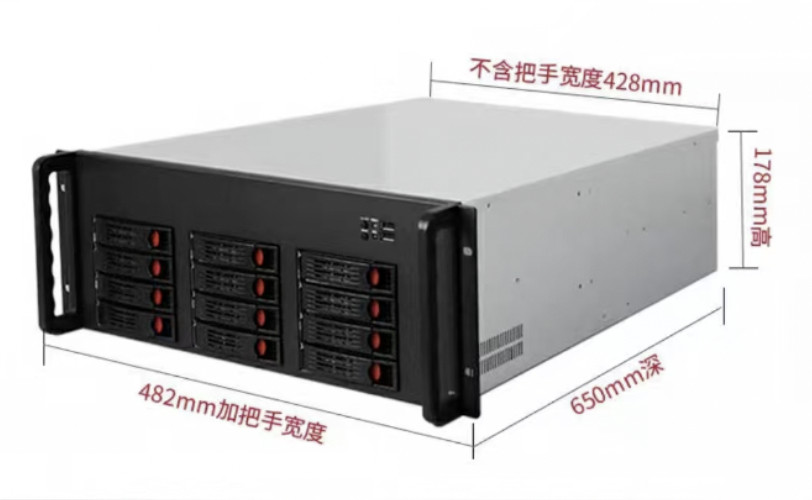 Gigabyte MZ73-LM0 (Rev. 2）+ 4U server chassis + 1600W PSU  + cooler-