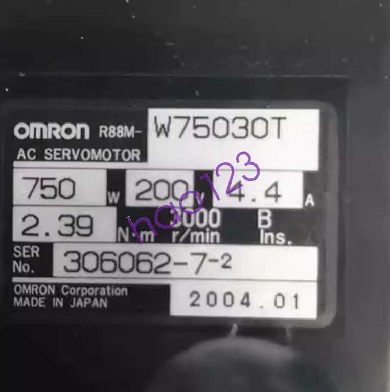 1PC New For Omron servo motor R88M-W75030T In Box Fast Shipping DHL/FedEx