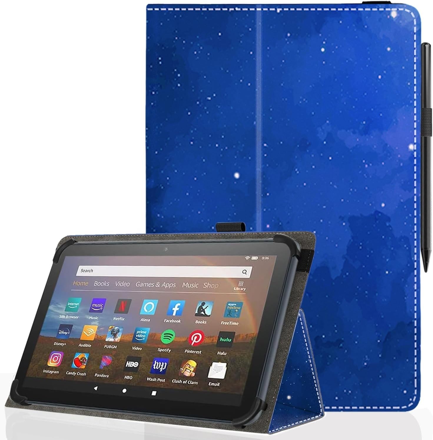 Lightweight Tablet Cover for 10 Inch Android Devices - Adjustable and Stylish