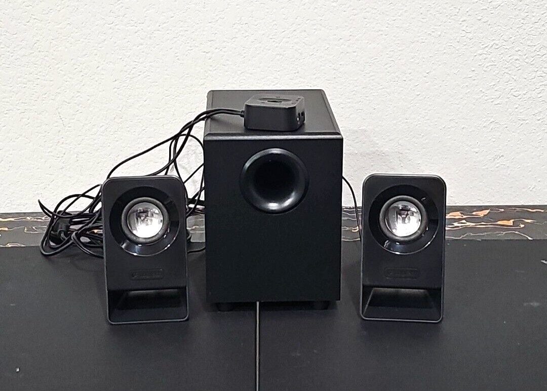 Logitech Z213 Multimedia Speakers Model:S-00143 Speakers + Sub-woofer