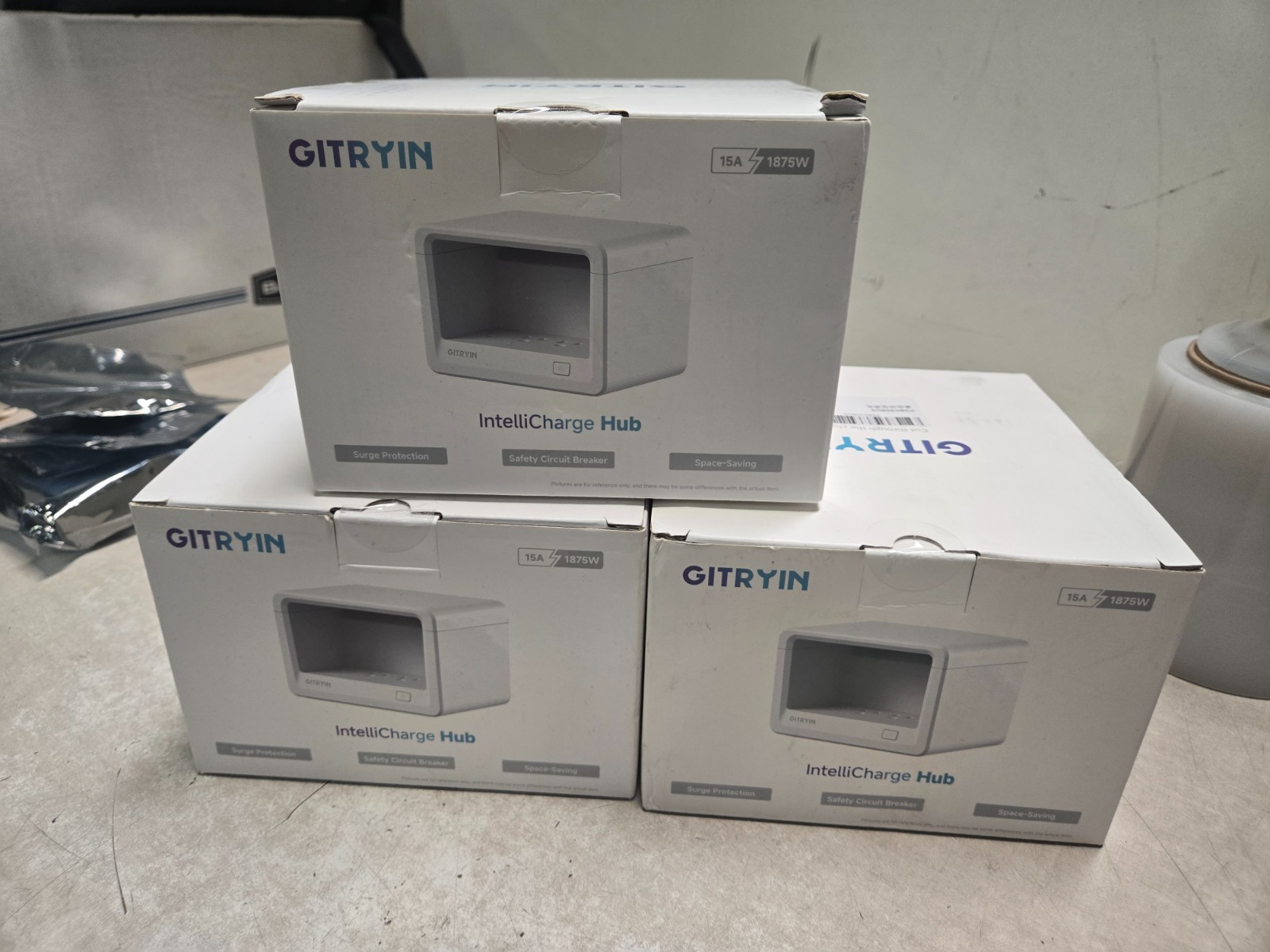 X3 SEALED Gitryin 12-in-1 IntelliCharge Desktop Power Hub 1875W GaN | 8 AC