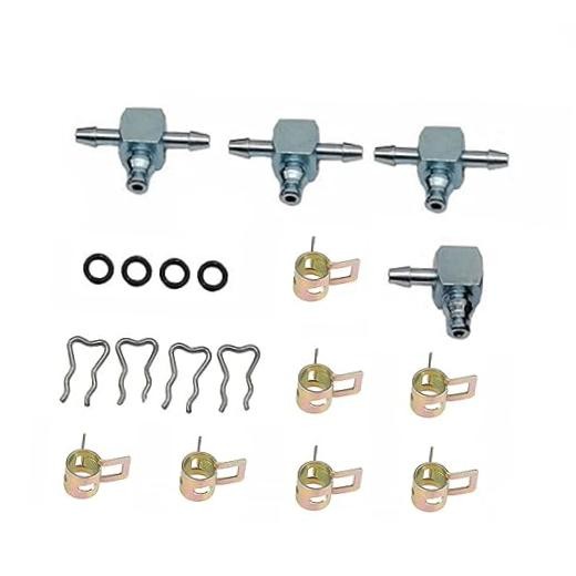 Fuel Return Line Injector Metal Connector
