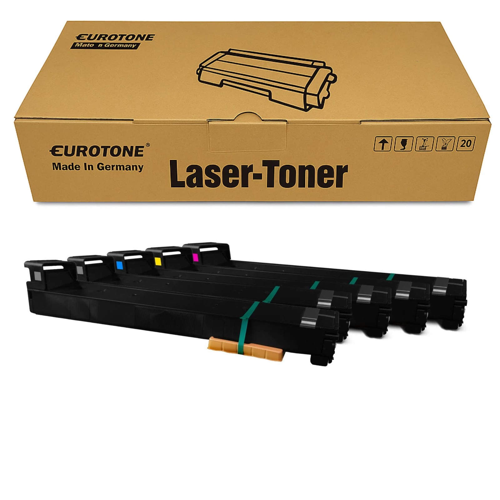 5x Eurotone Compatible Toner For HP Color LaserJet Enterprise MFP M-880-z